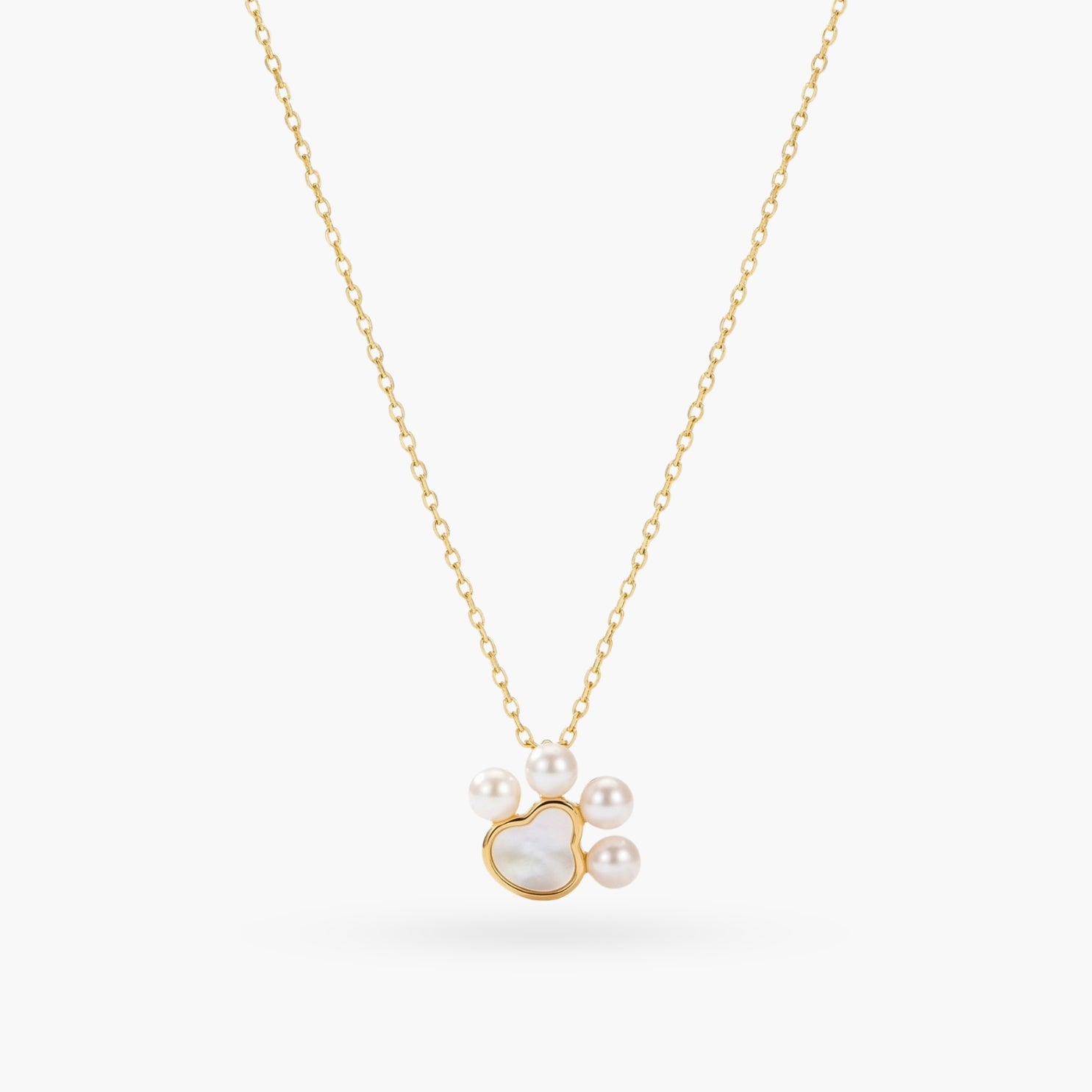 The Pearly Paw Necklace