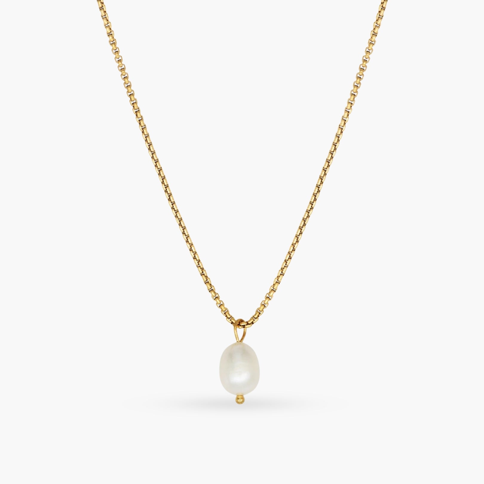 Getting Fresh Pearl Gold Necklace