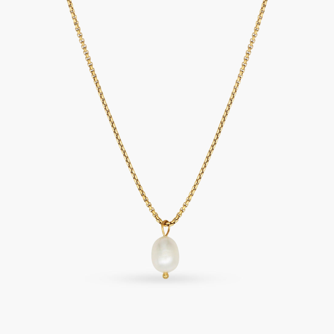 Getting Fresh Pearl Gold Necklace