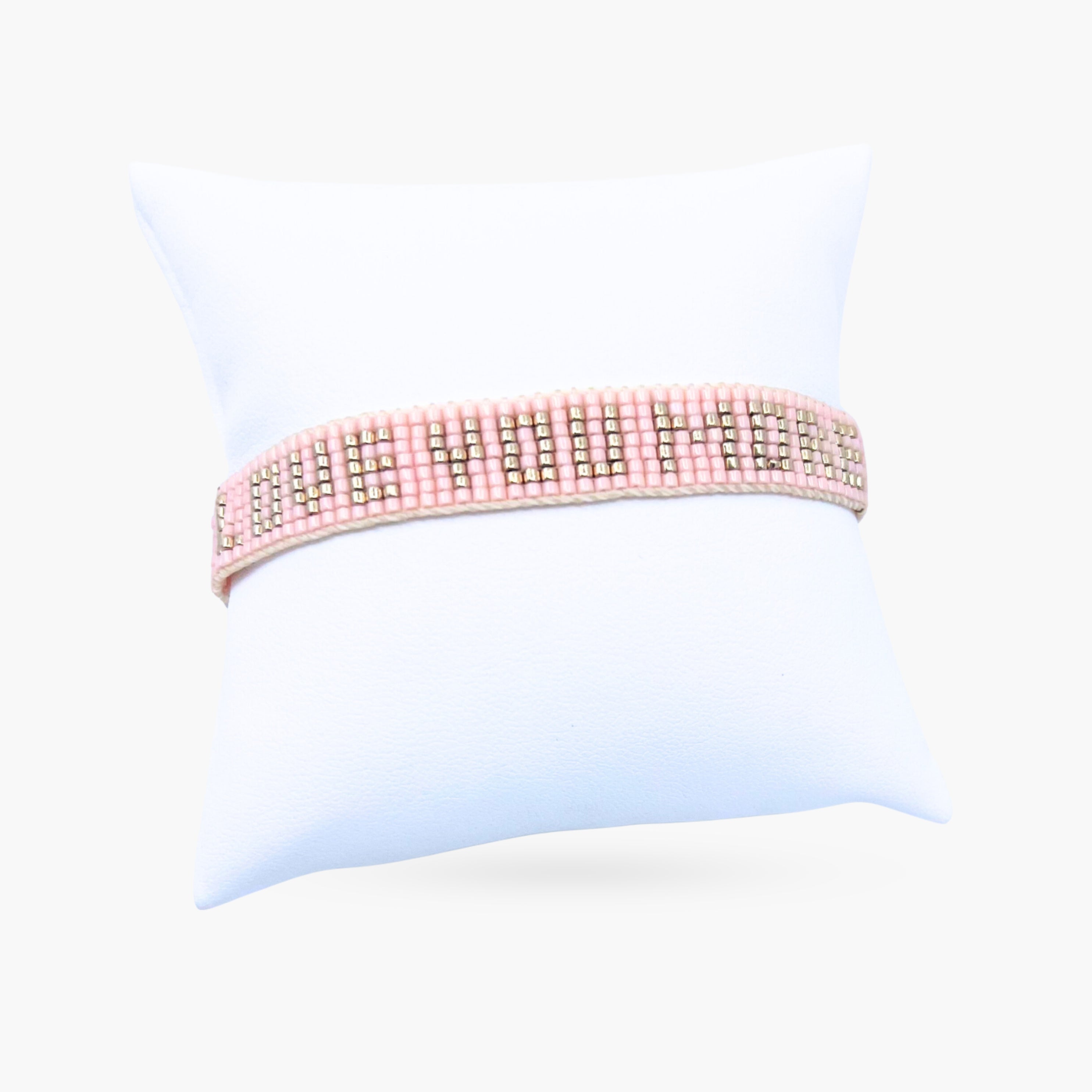 Beaded Word Bracelet