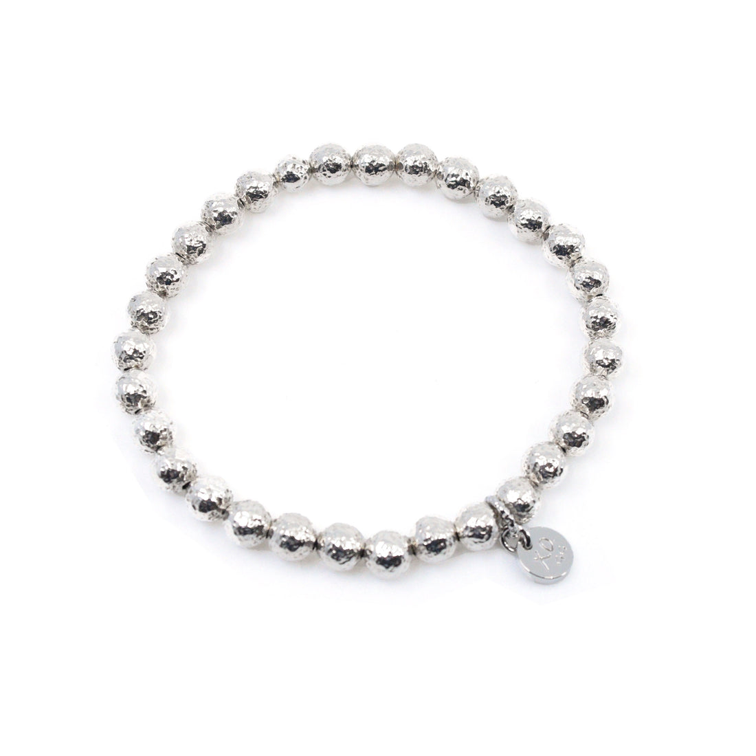 Eternity Bracelet in Hammered