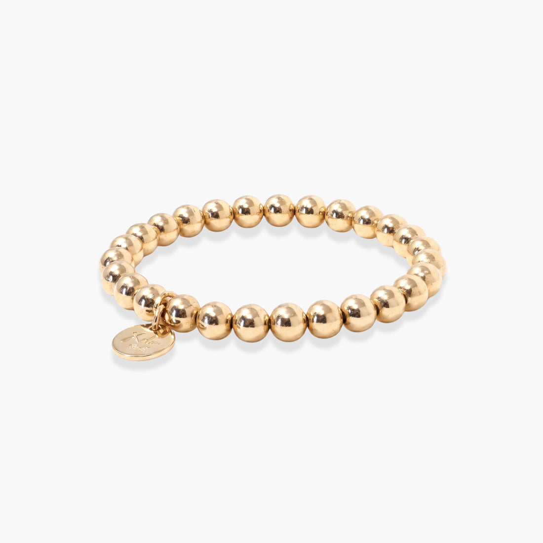 Eternity Bracelet in Gold Smooth