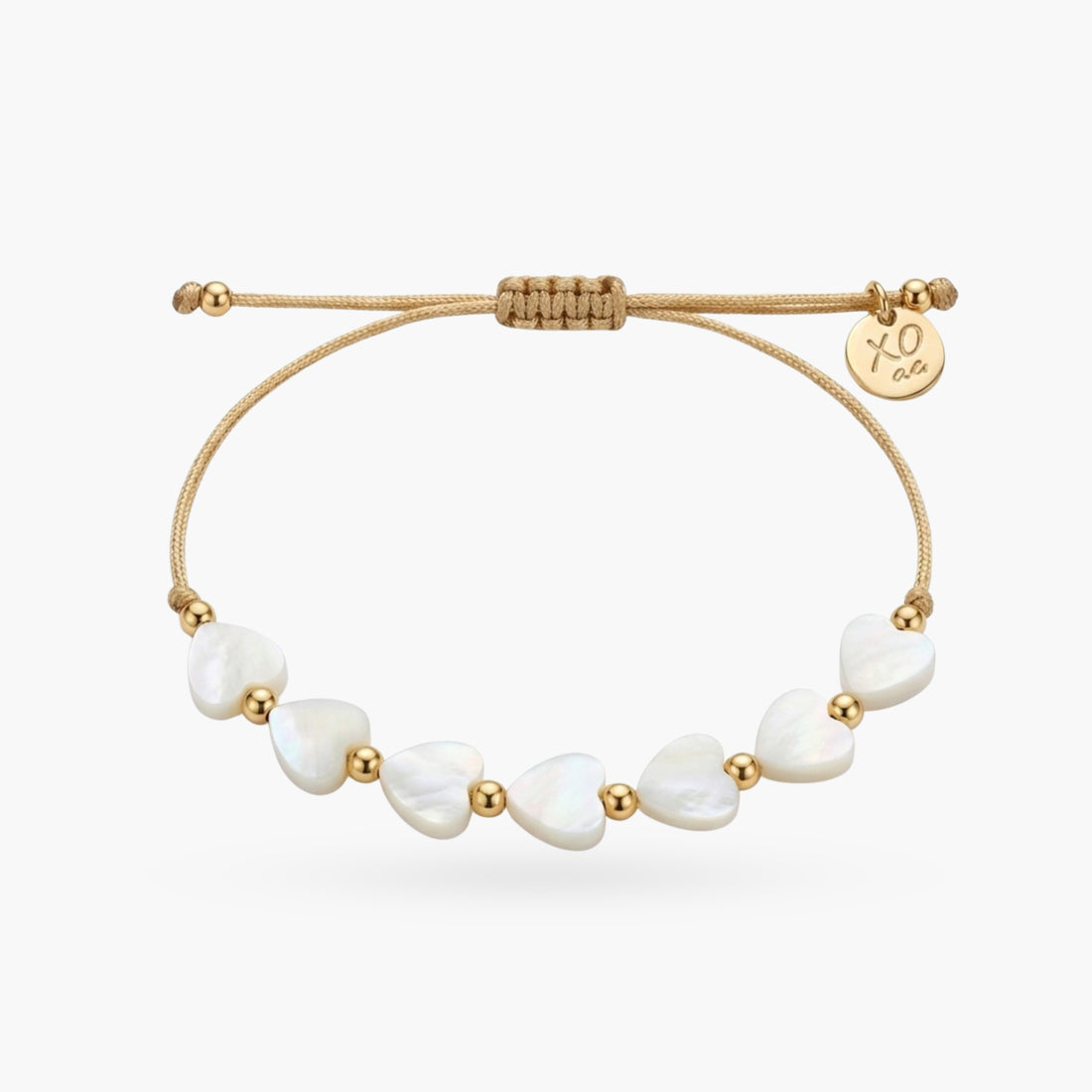 Heart Mother of Pearl Bracelet