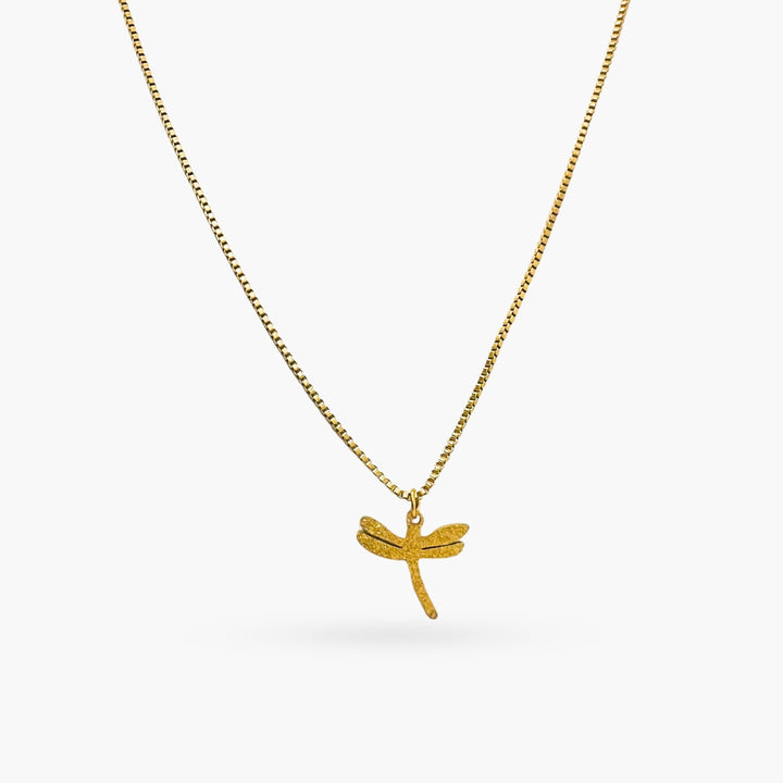 The Glitter DragonFly Necklace
