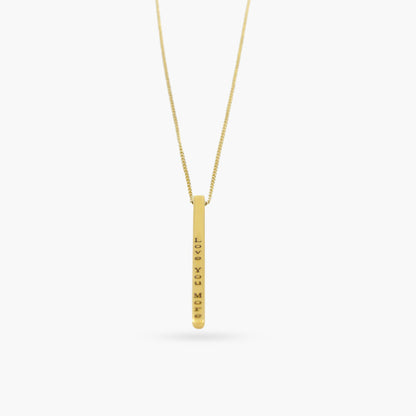 The Love You More Pin Drop Necklace