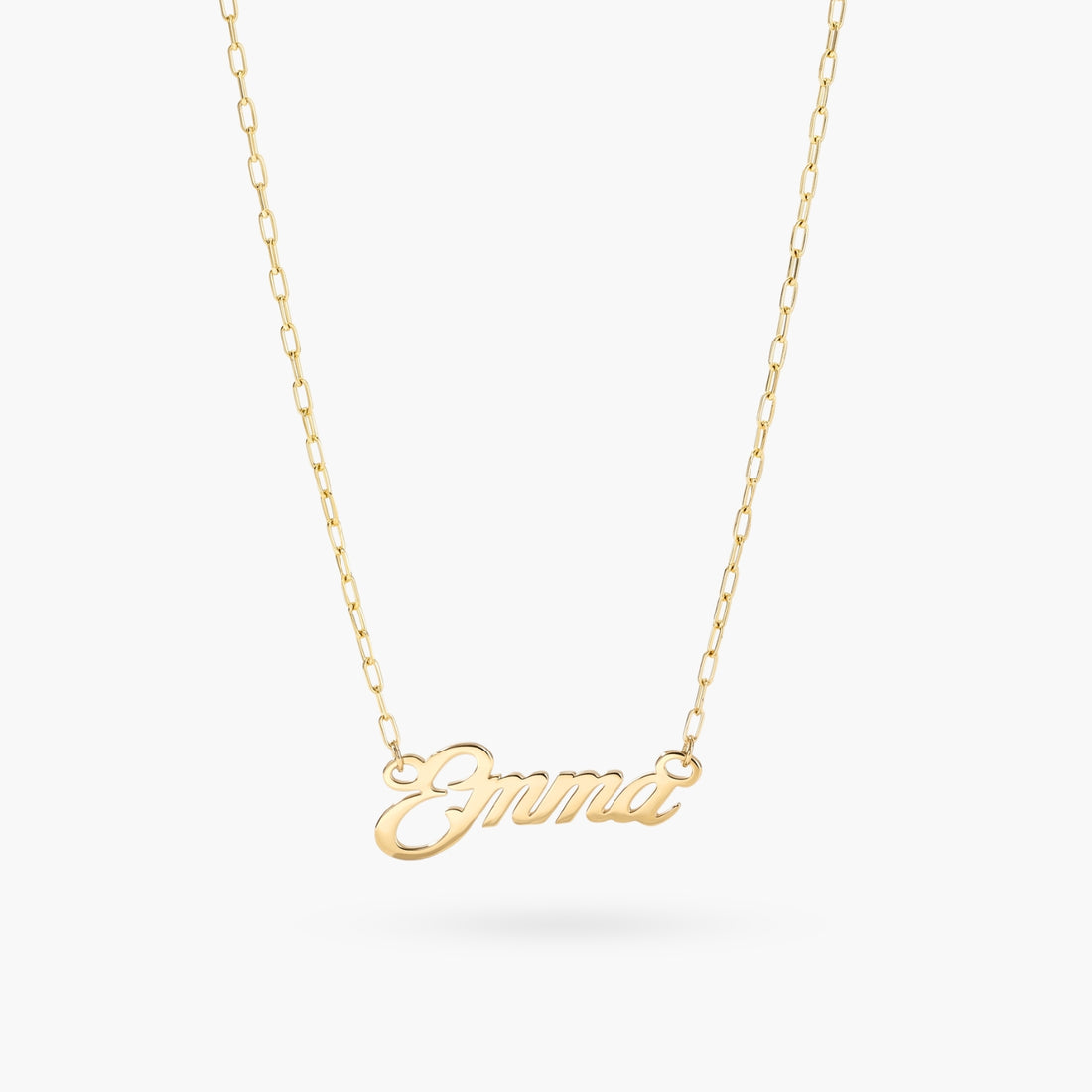 Your Name in Gold - Custom Gold Name Necklaces