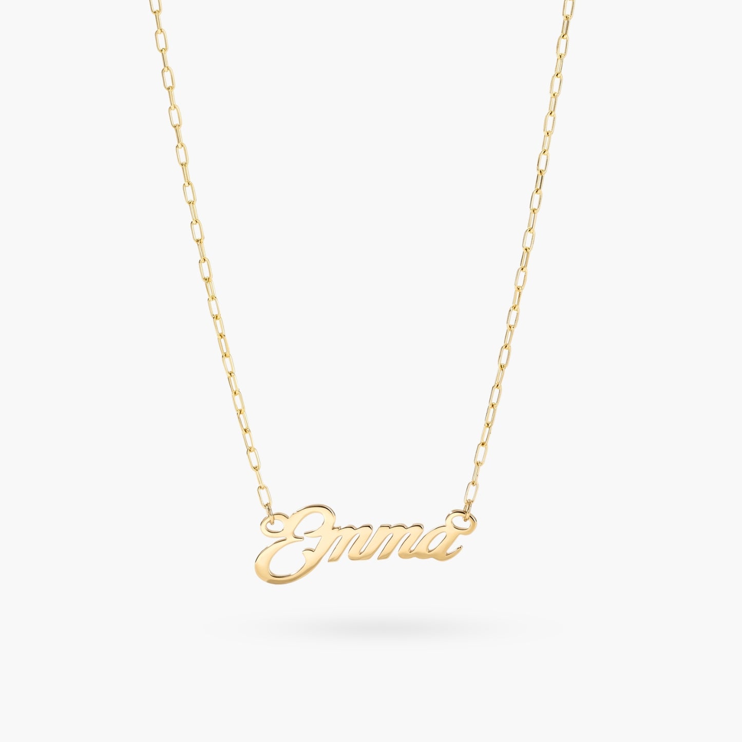 Your Name in Gold - Custom Gold Name Necklaces