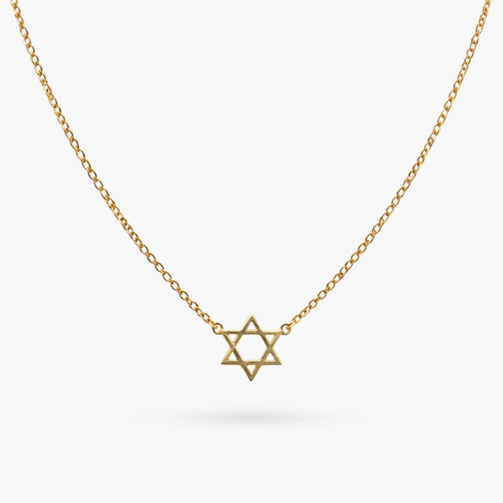 The Star of David Gold Necklace