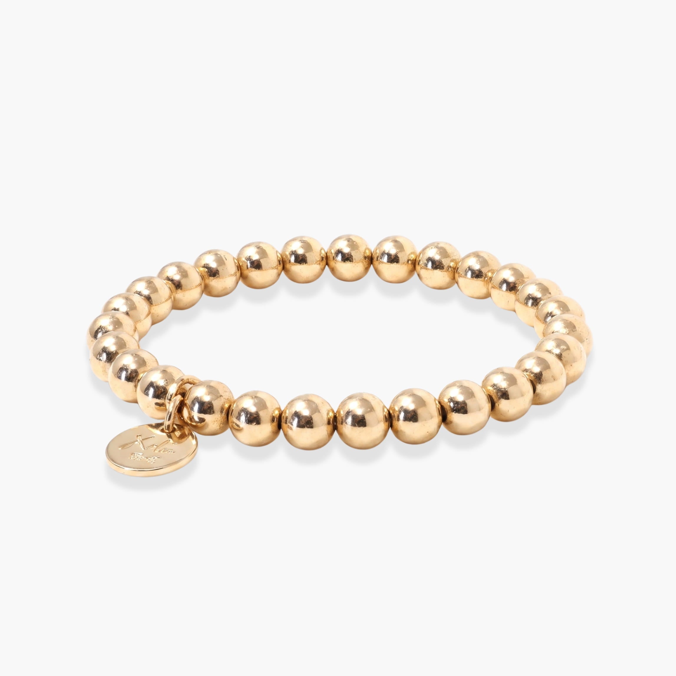 Eternity Bracelet in Gold Smooth