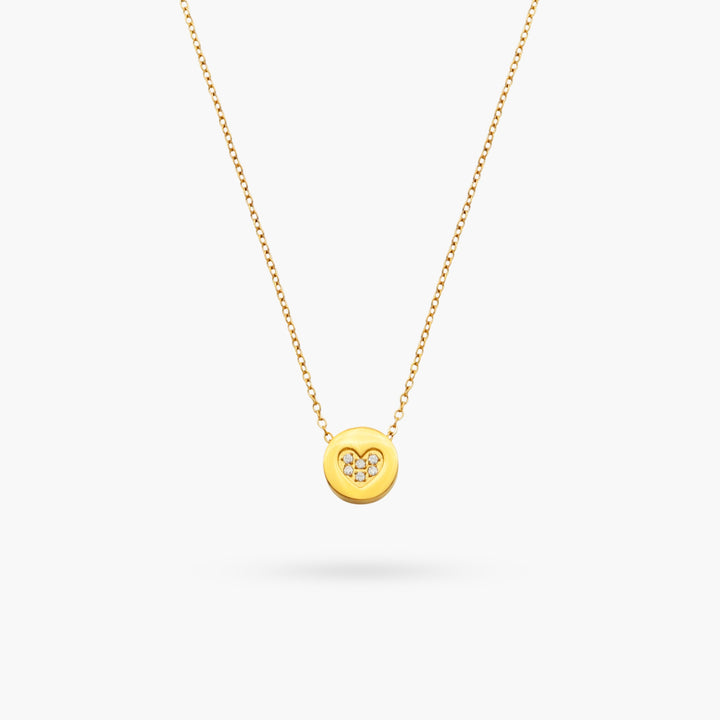 The Win My Heart Gold Necklace