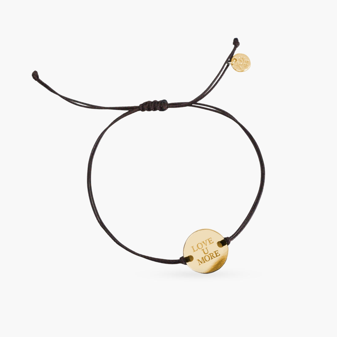 Savannah Cord Bracelet with Love You More Coin