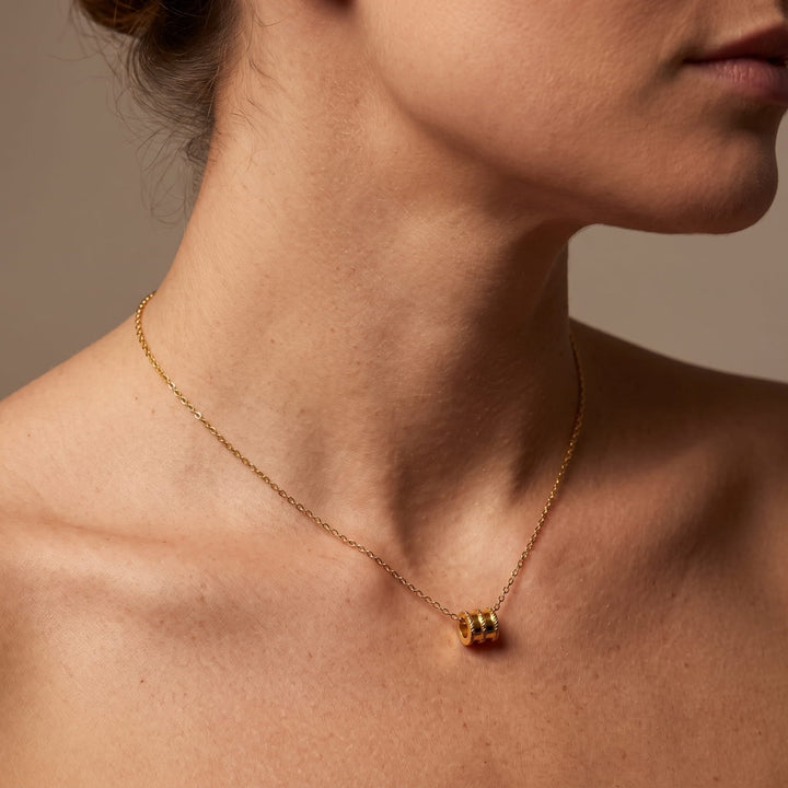 Barrel of Fun Gold Necklace