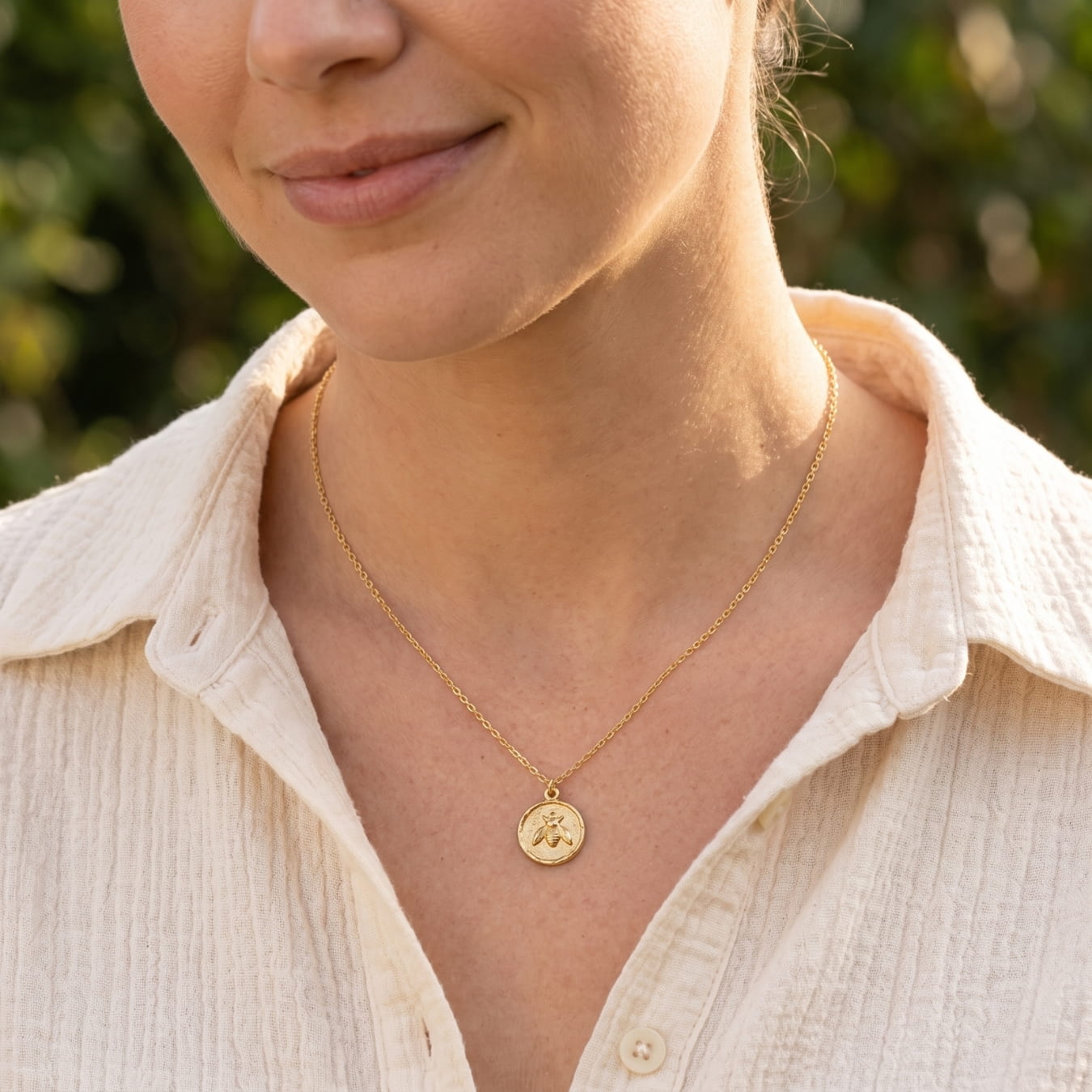 Bee Strong Necklace