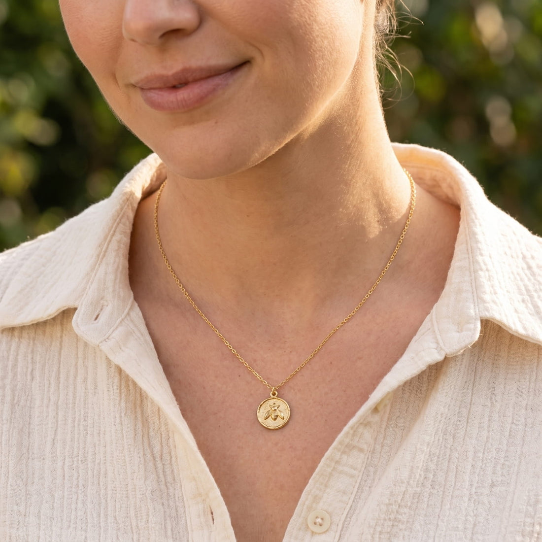 Bee Strong Necklace