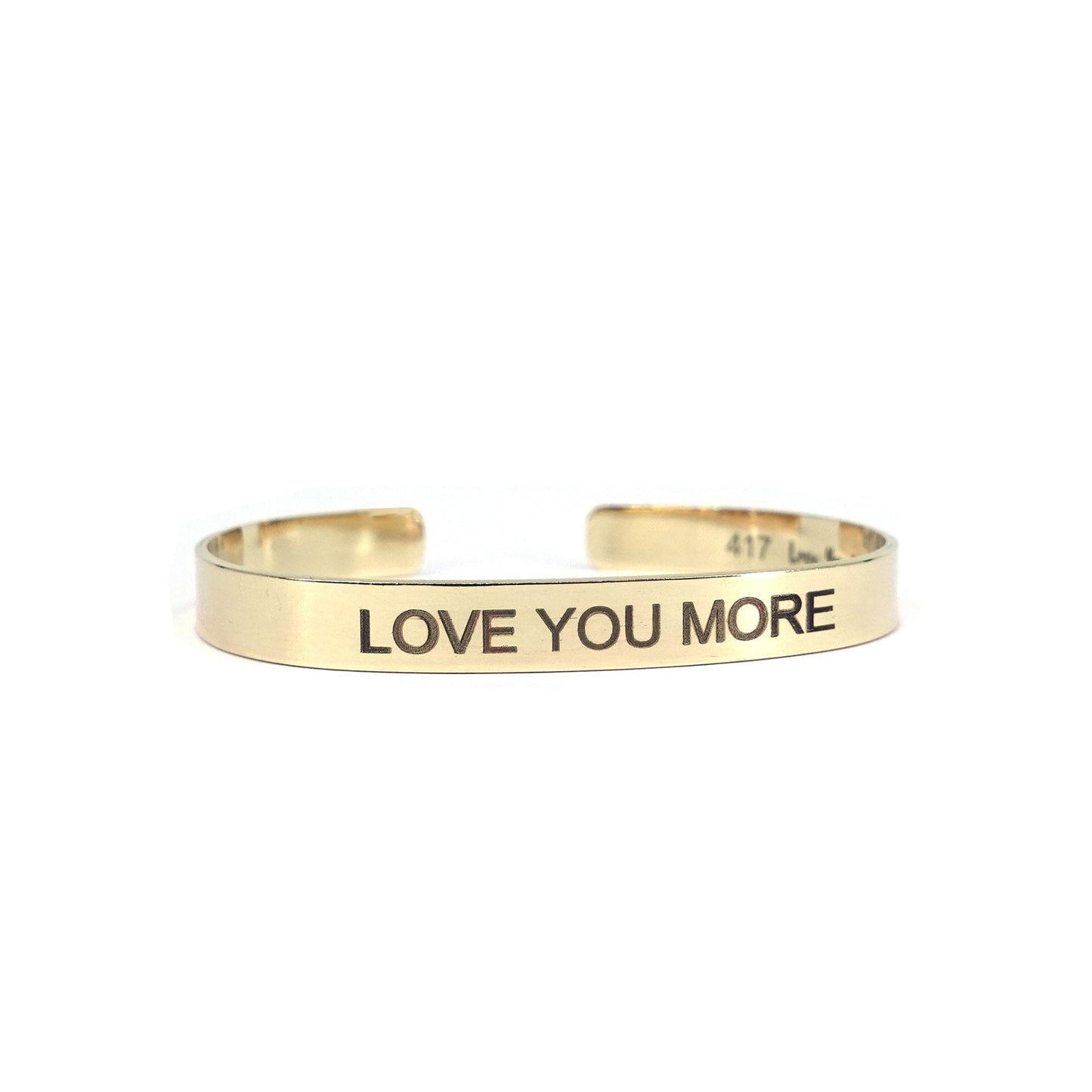 Benoit Love Cuff in 10kt & 14kt Gold