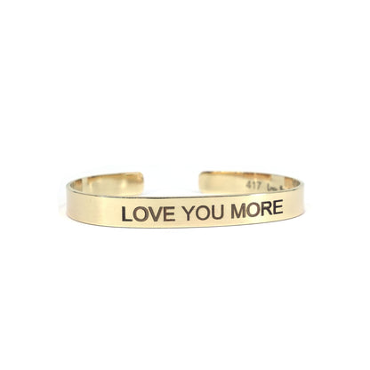 Benoit Love Cuff in 10kt & 14kt Gold