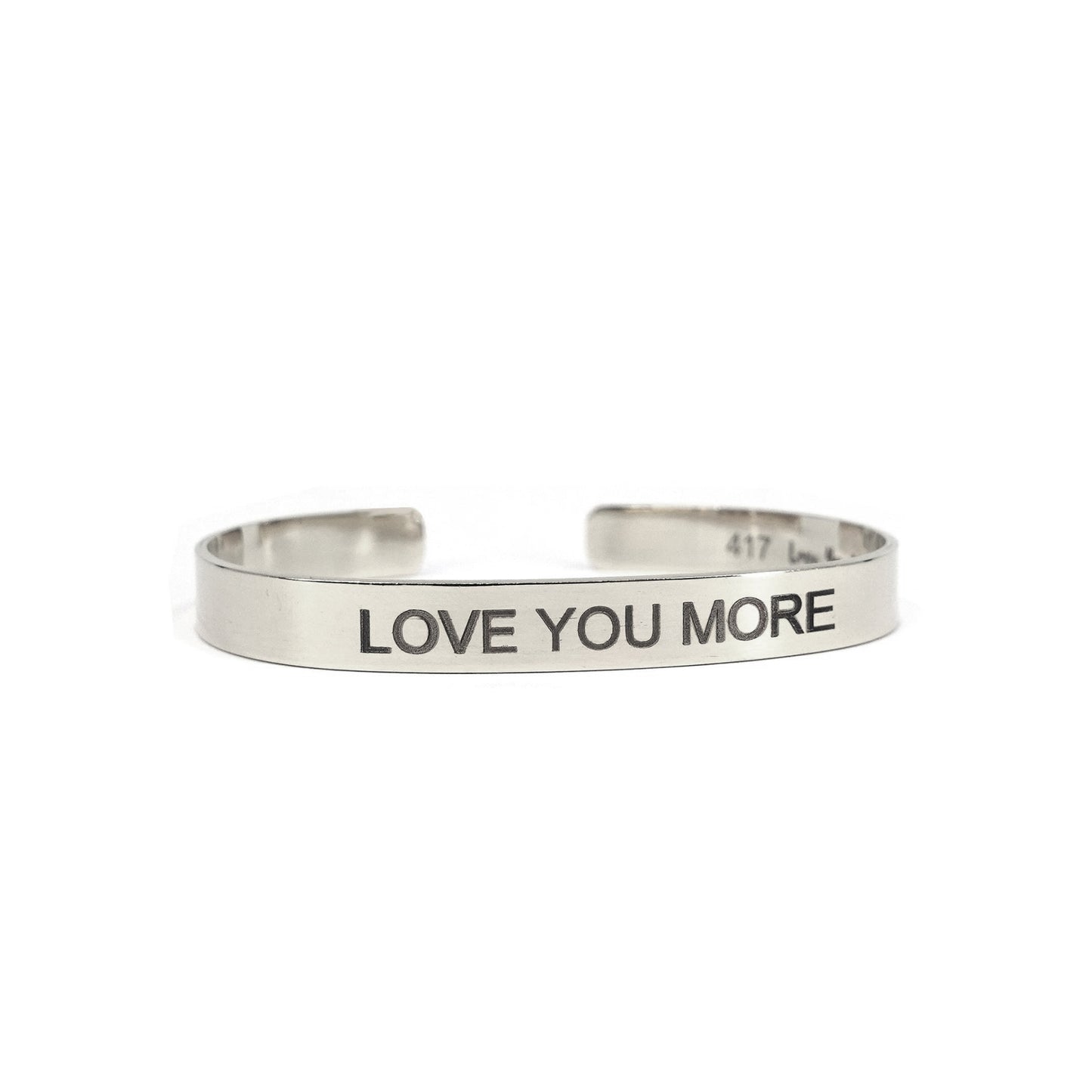 Benoit Love Cuff in Sterling Silver