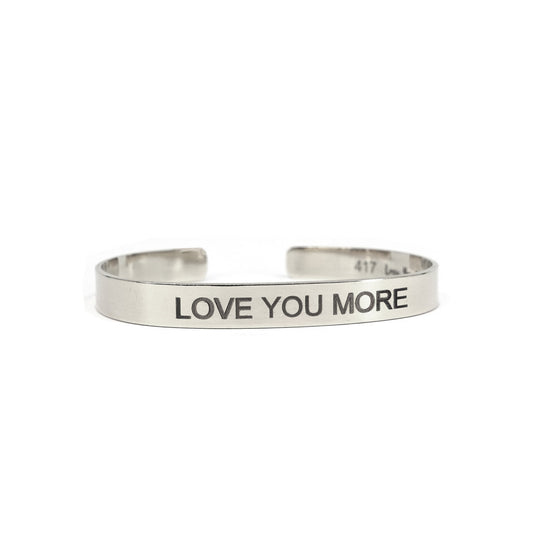 Benoit Love Cuff in Sterling Silver