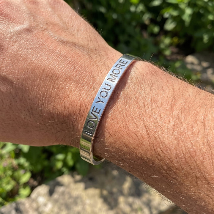 Benoit Love Cuff in Sterling Silver