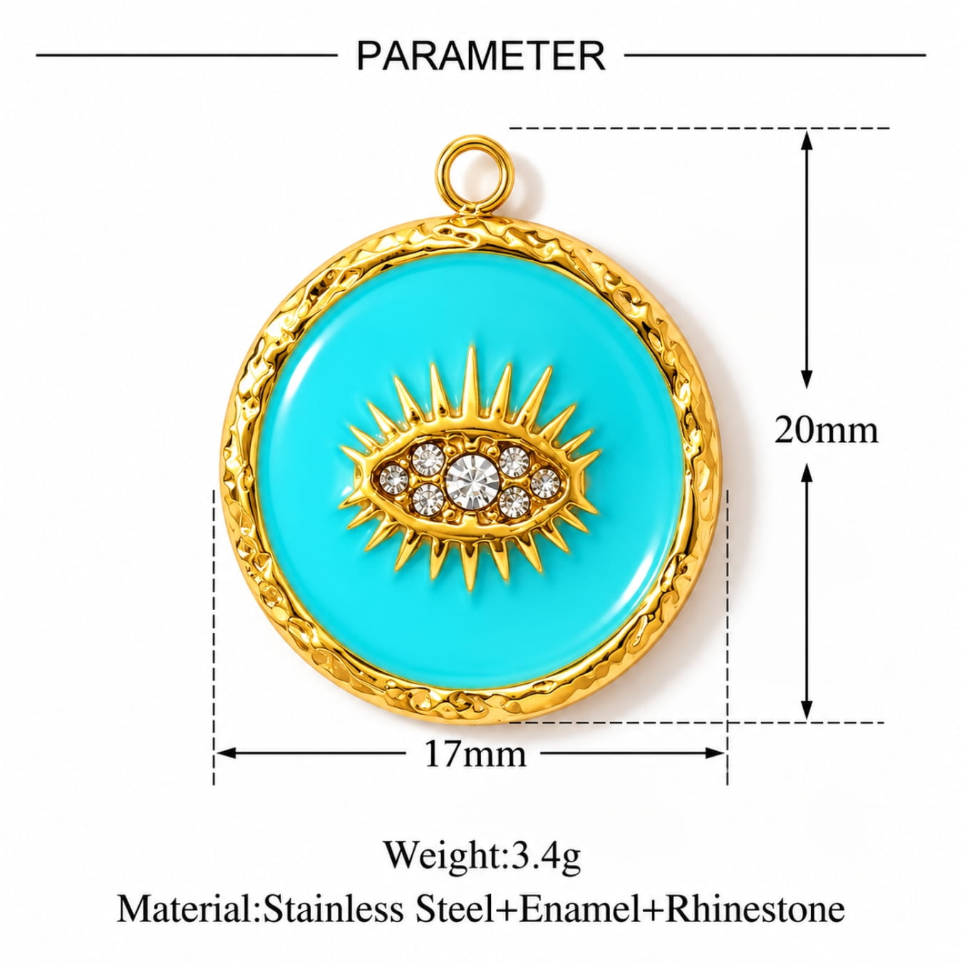 Build Your Own Charm - Evil Eye Charms