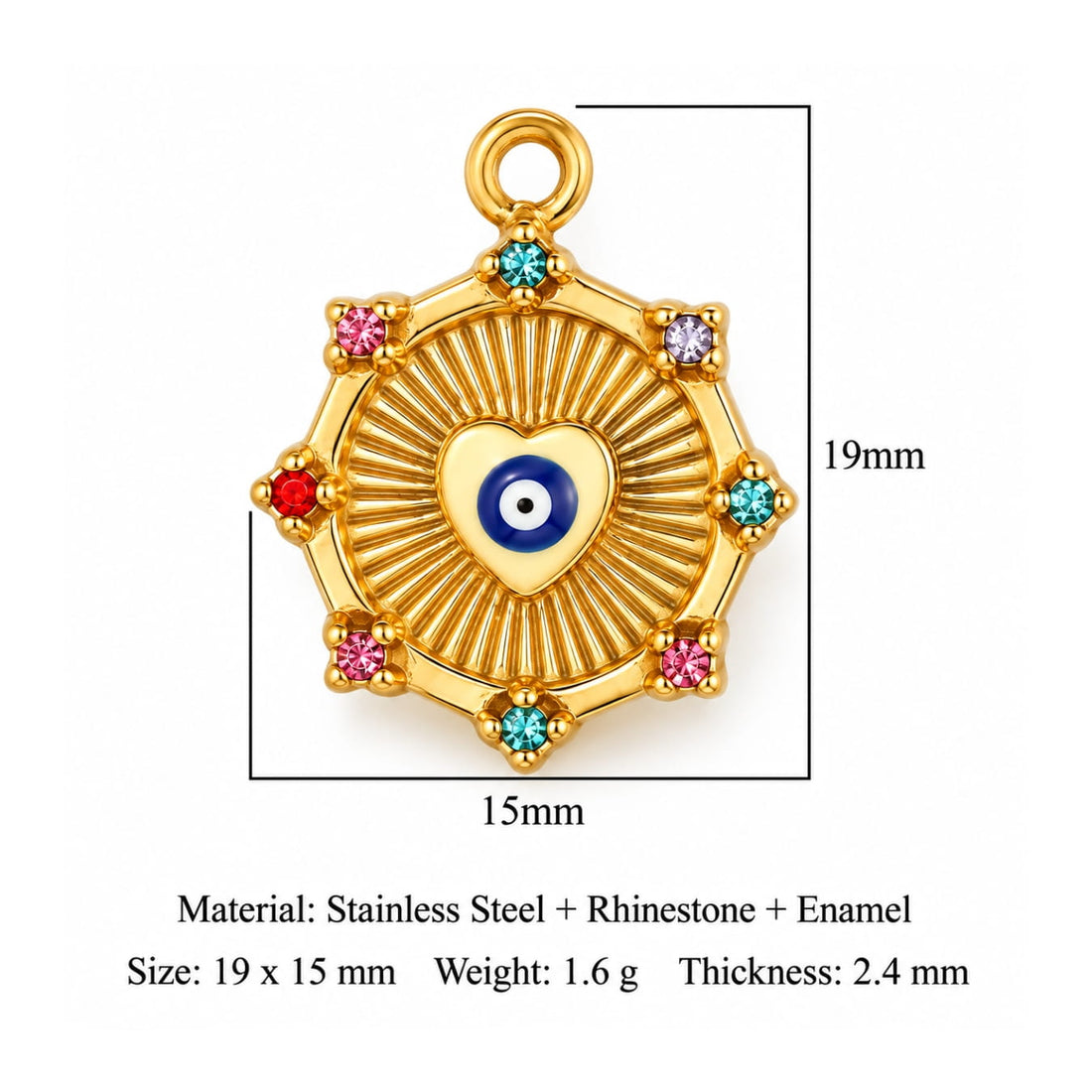 Build Your Own Charm - Evil Eye Charms