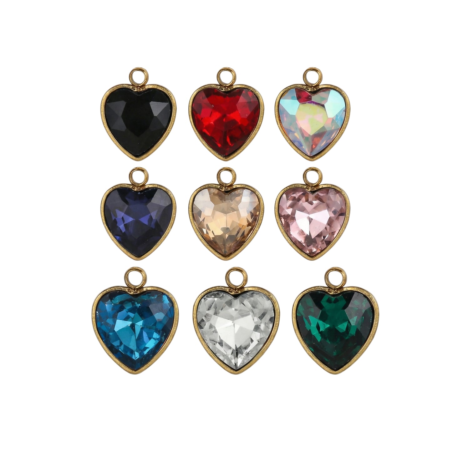 Build Your Own Charm - Heart Charms