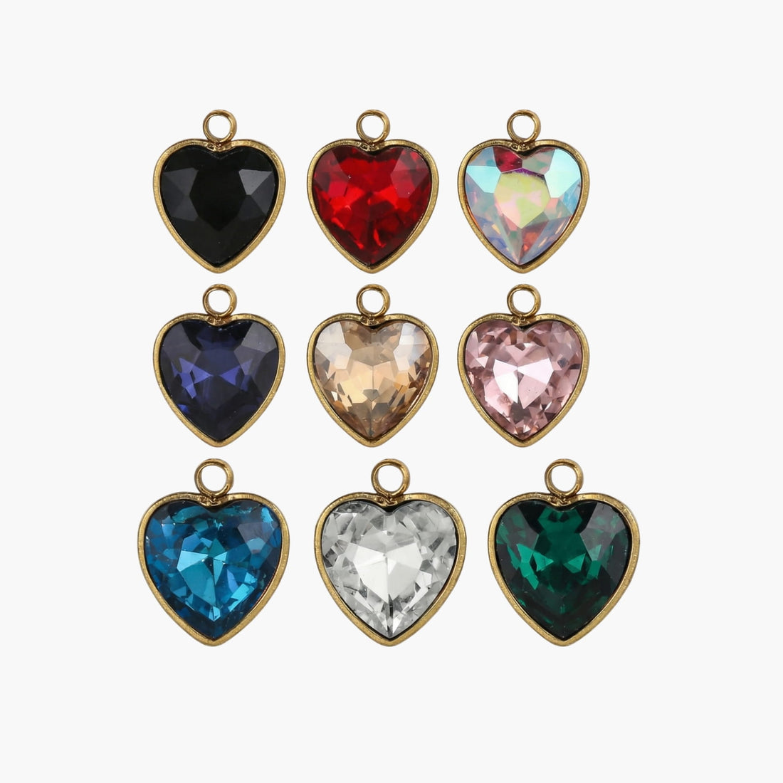 Build Your Own Charm - Heart Charms