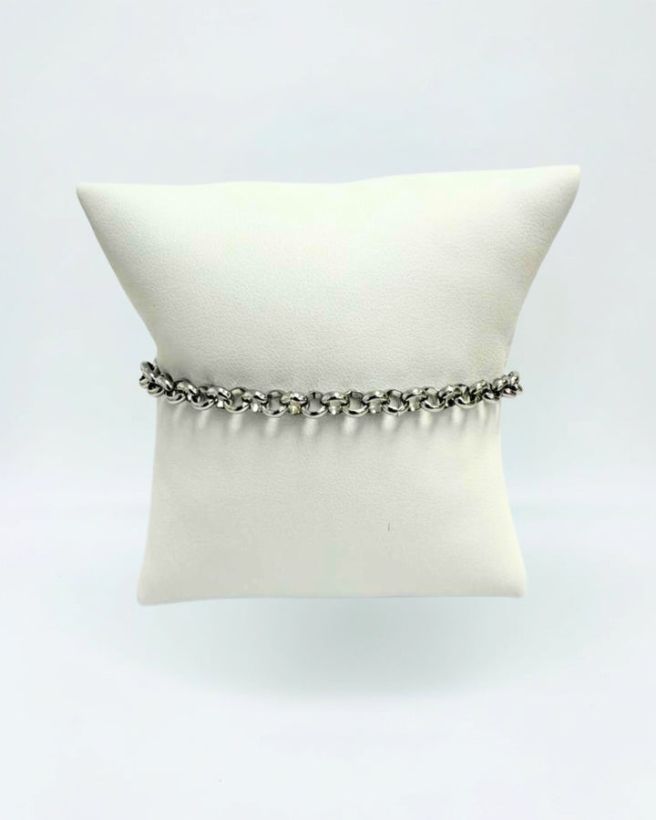 The Round Cable Link Bracelet