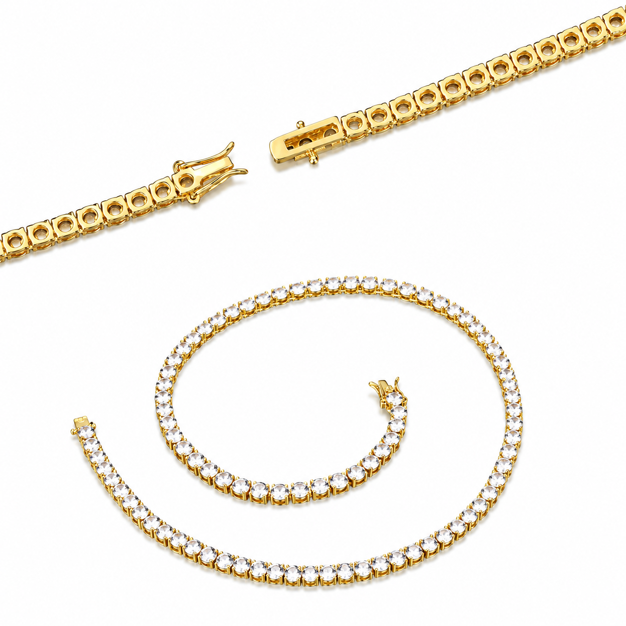 The Tennis Bling Necklace