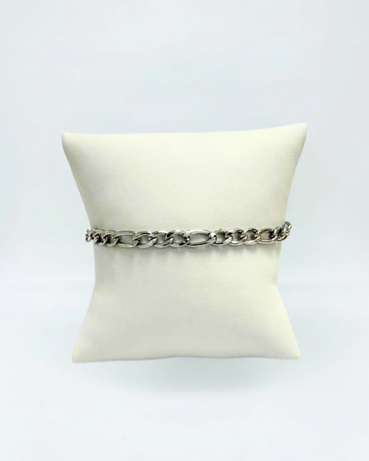 The Mini Cuban Silver Bracelet