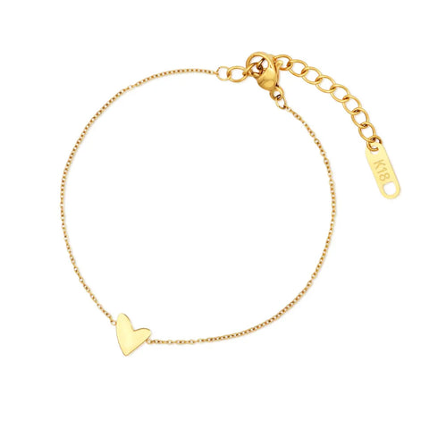 Mini Heart Gold Bracelet