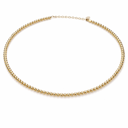 Eternity Smooth Necklace in Gold