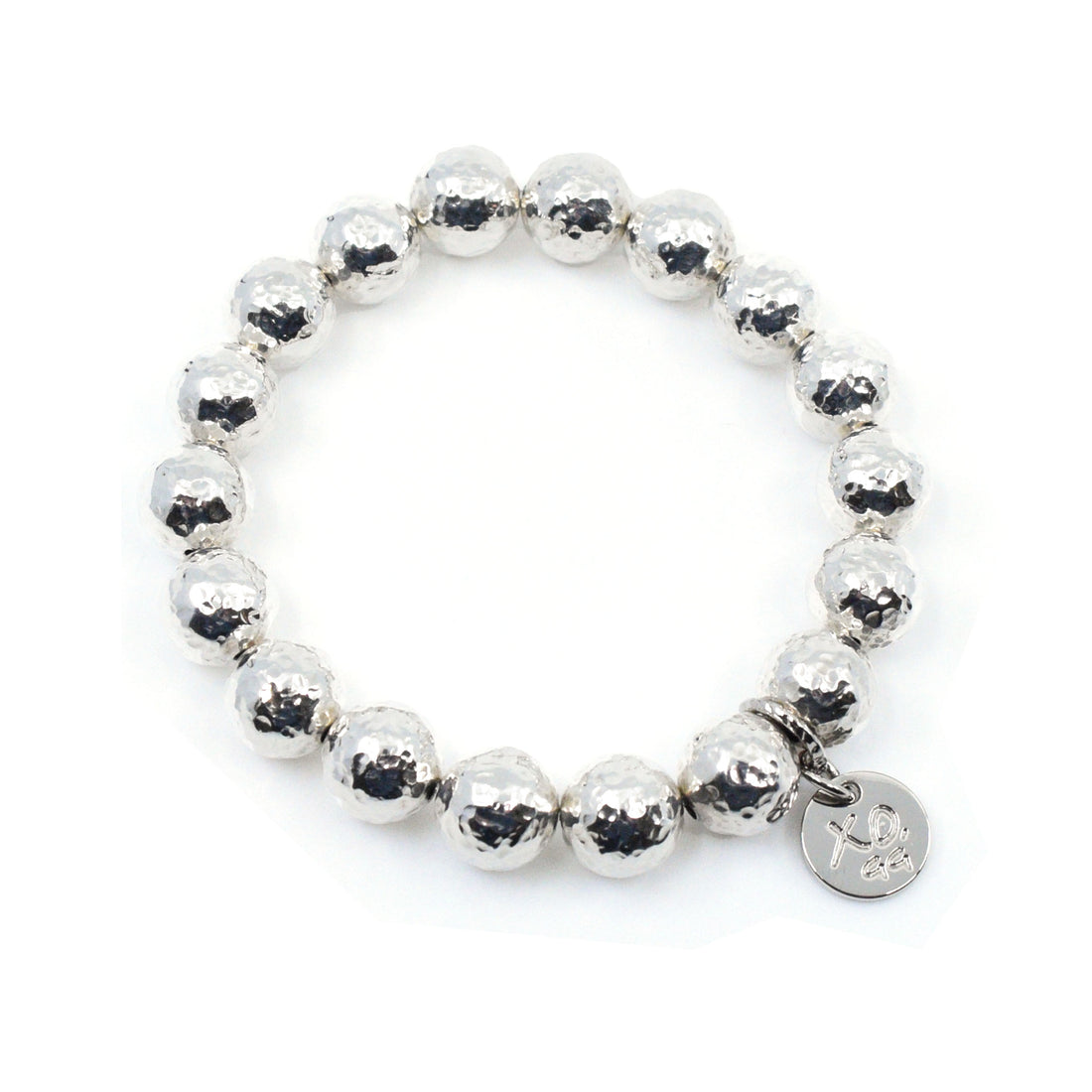 Eternity Bracelet in Hammered