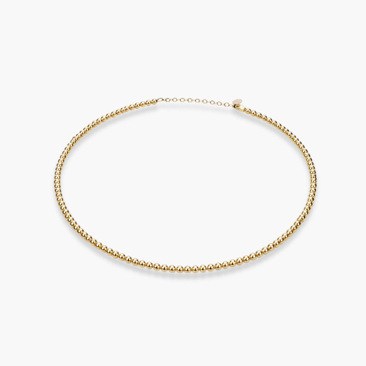 Eternity Smooth Necklace in Gold