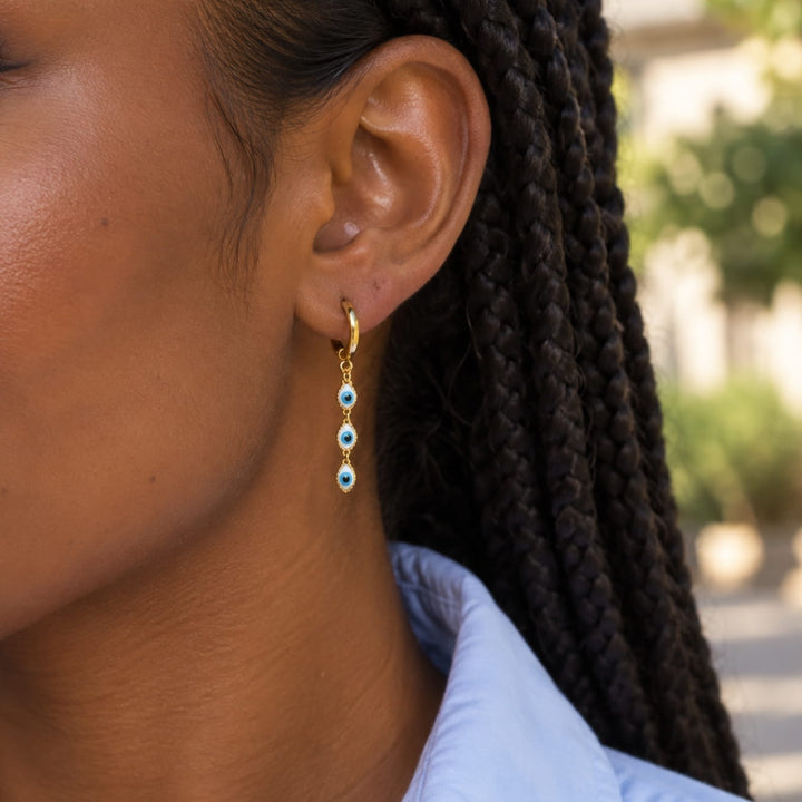 Evil Eye Earrings