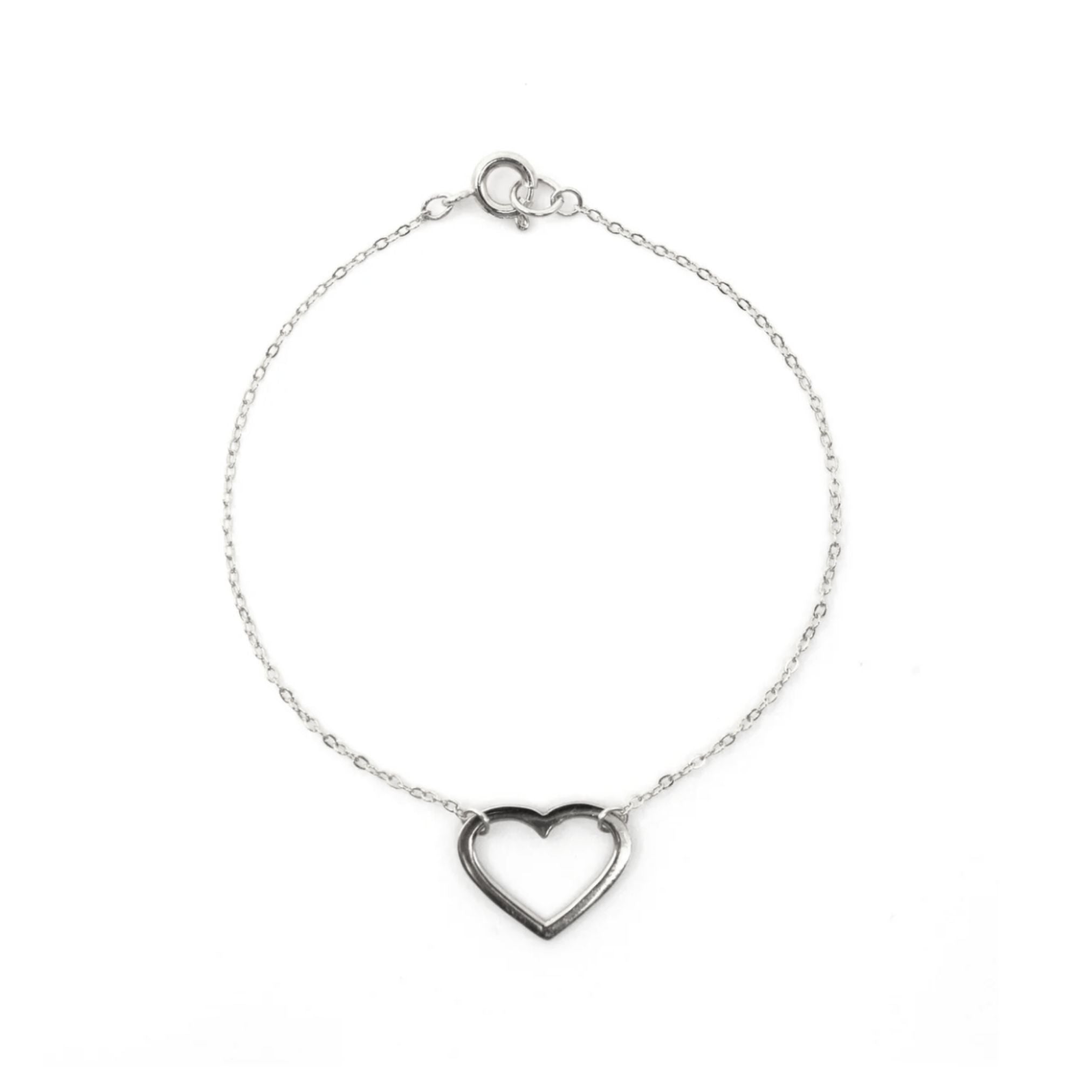 Follow Your Heart Silhouette Bracelet