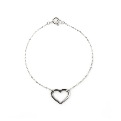 Follow Your Heart Silhouette Bracelet
