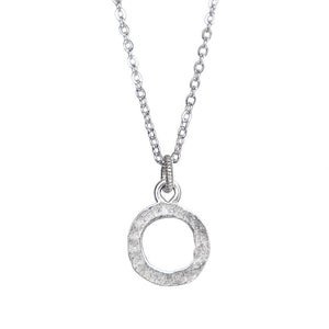 The Full Circle Silver Necklace