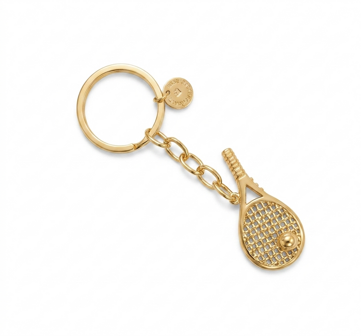 The Tennis Racquet Key Chain