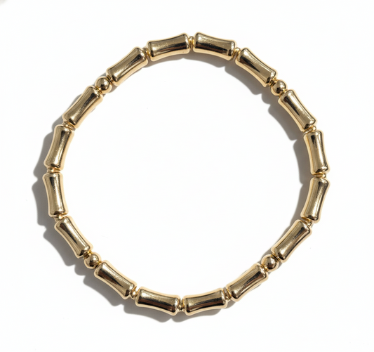 Gold-filled Bamboo bracelet