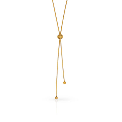 Gold Droplet Necklace