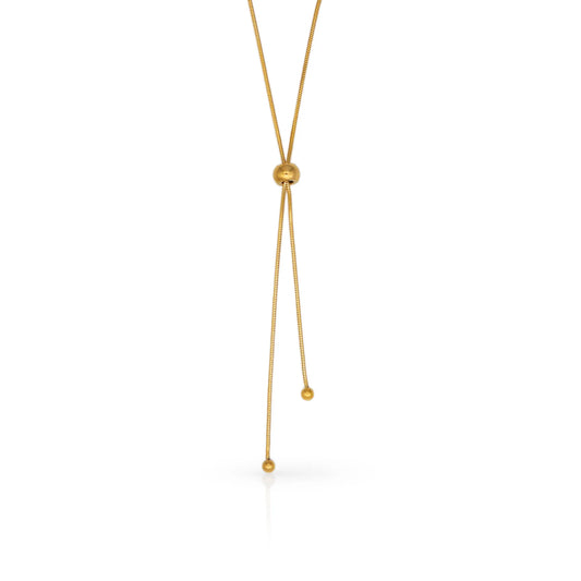 Gold Droplet Necklace