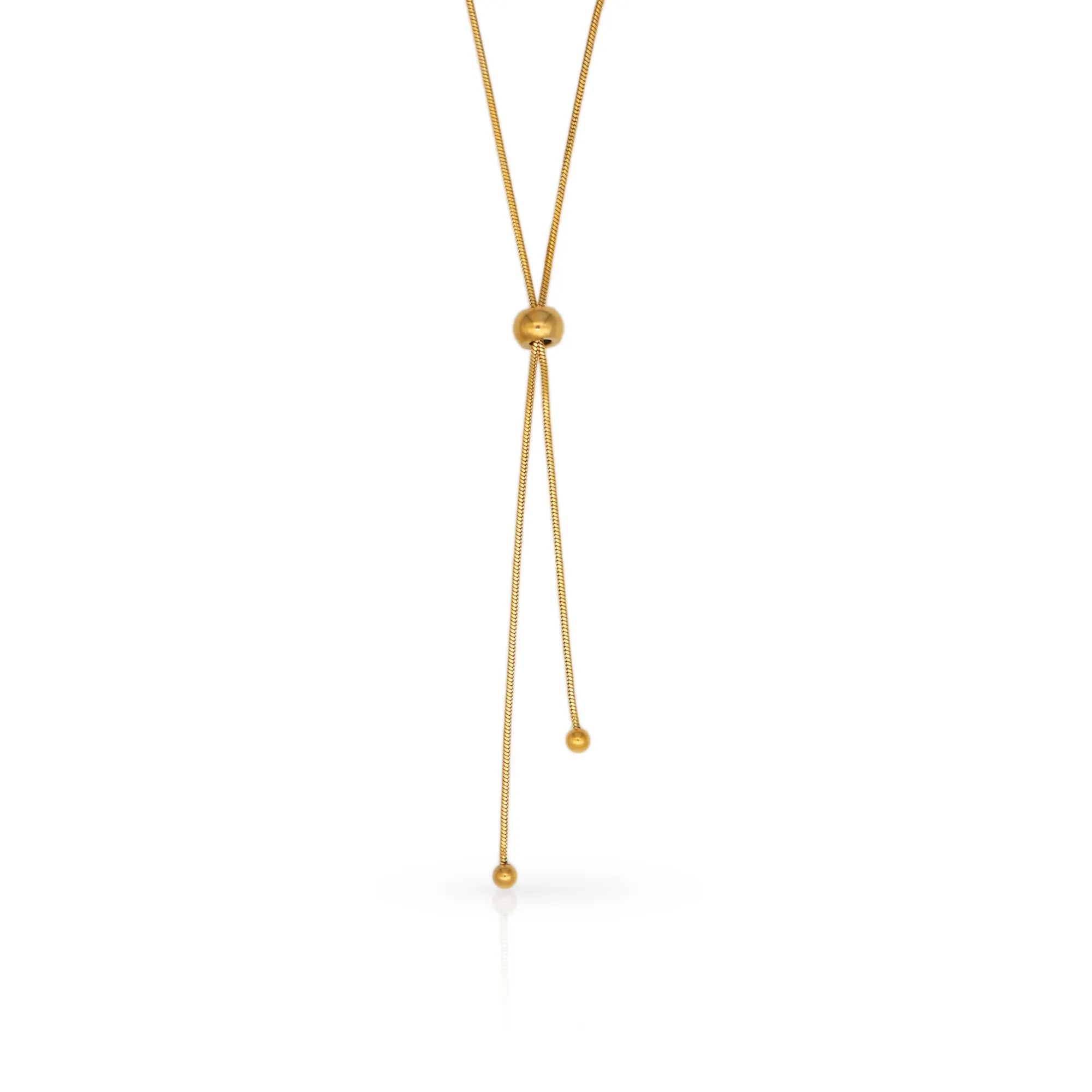 Gold Droplet Necklace