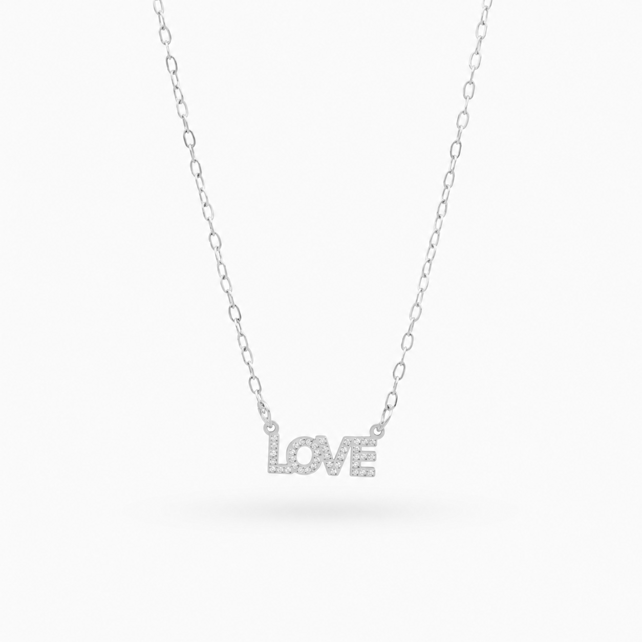 The Love Horizontal Necklace Bling