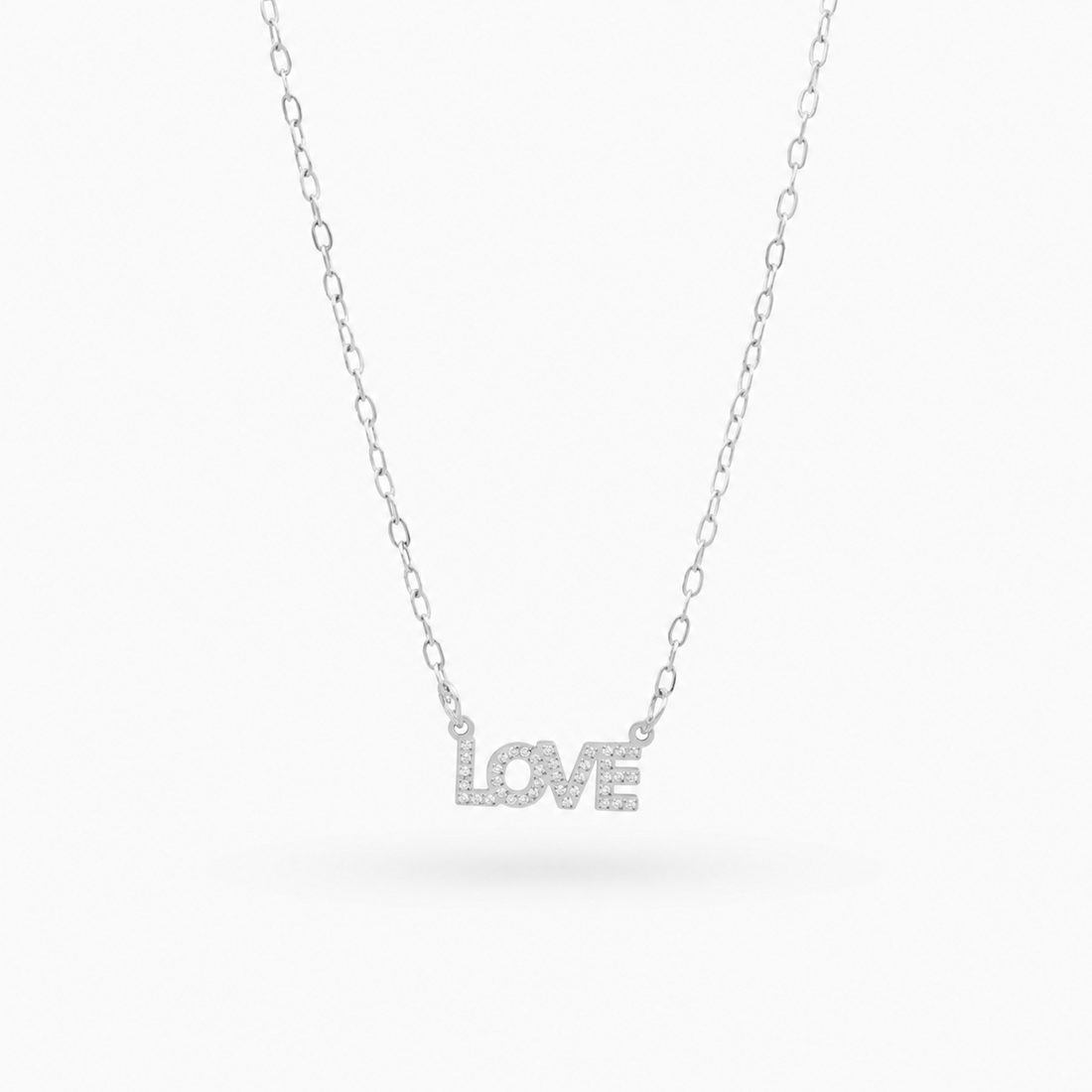 The Love Horizontal Necklace Bling