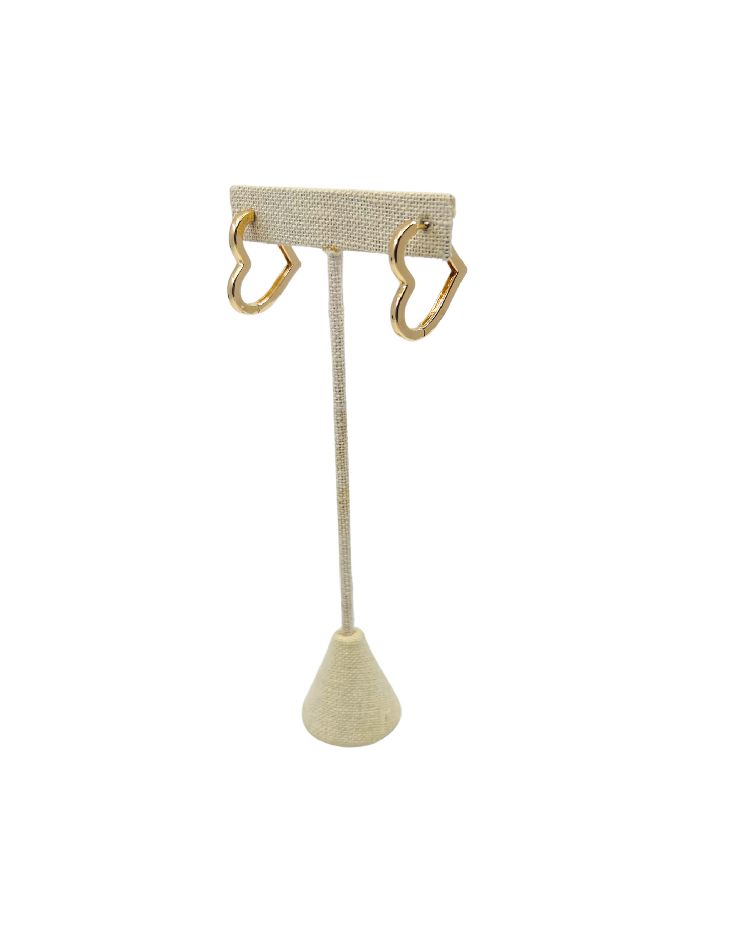 The Heart Huggie Earrings