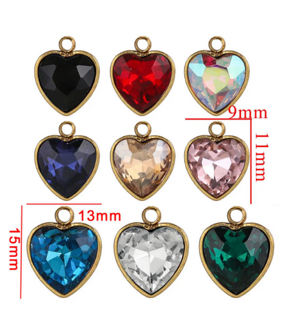 Build Your Own Charm - Heart Charms