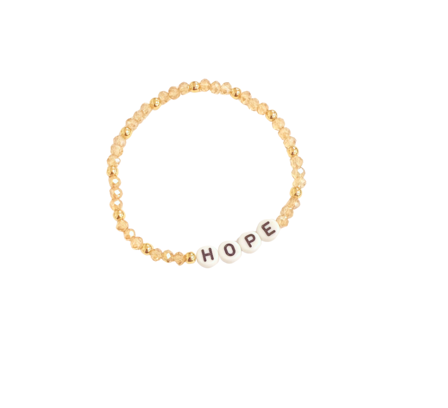 The Sparkle Word Bracelet