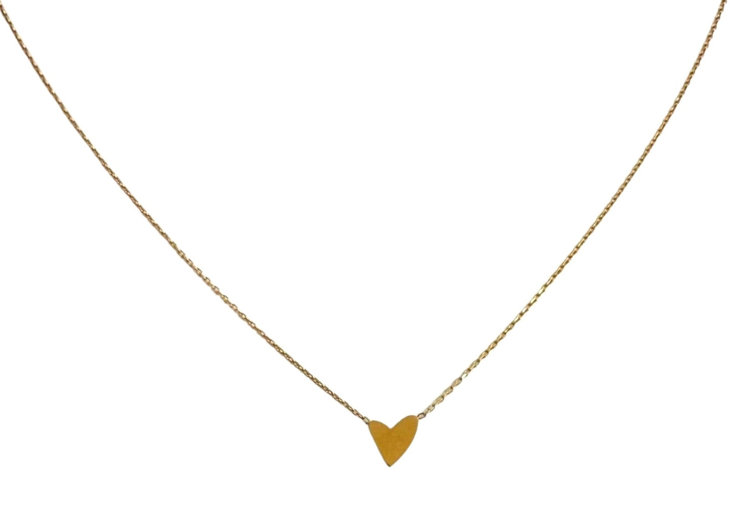 The Itty Bitty Heart Gold Necklace