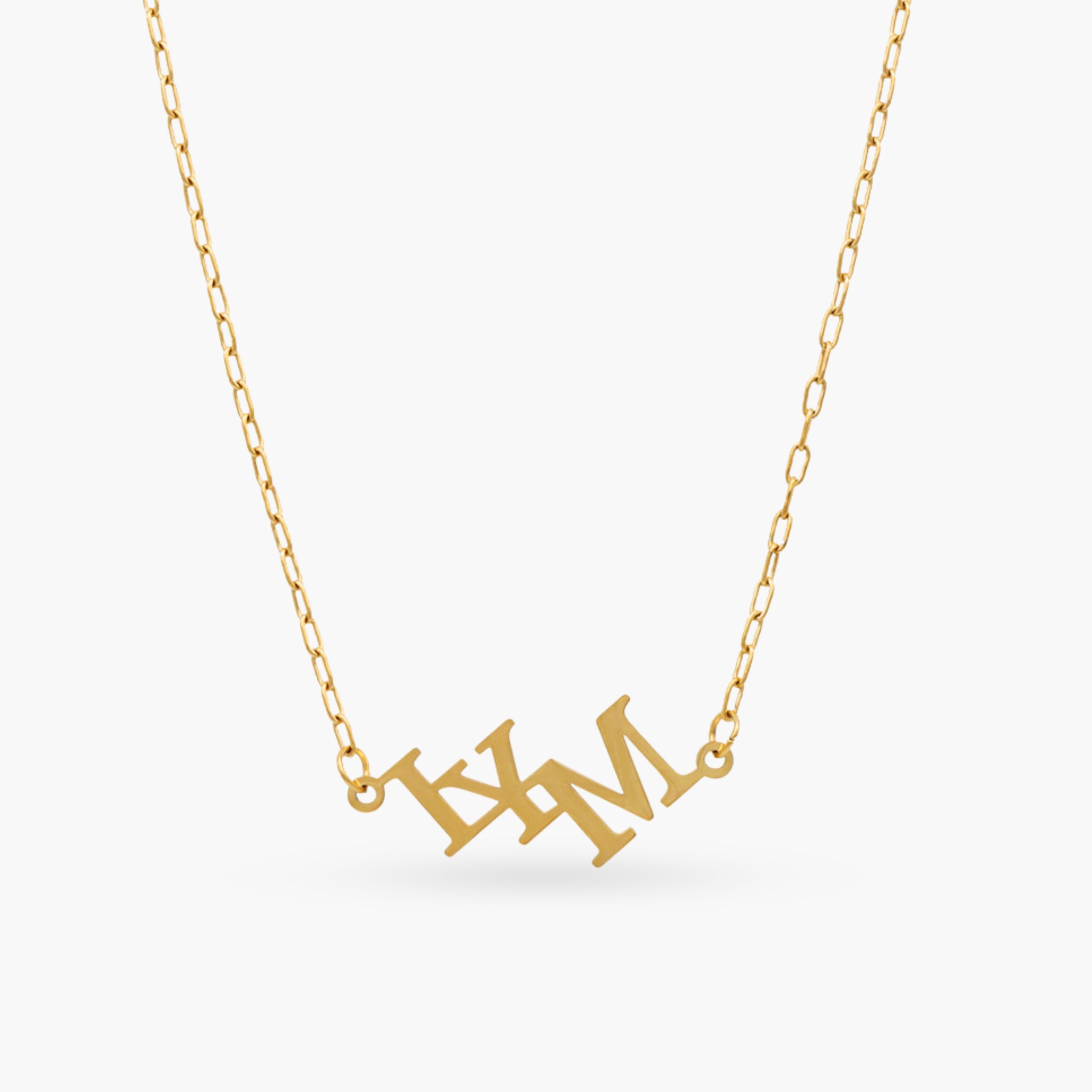 LYM Letter Necklace